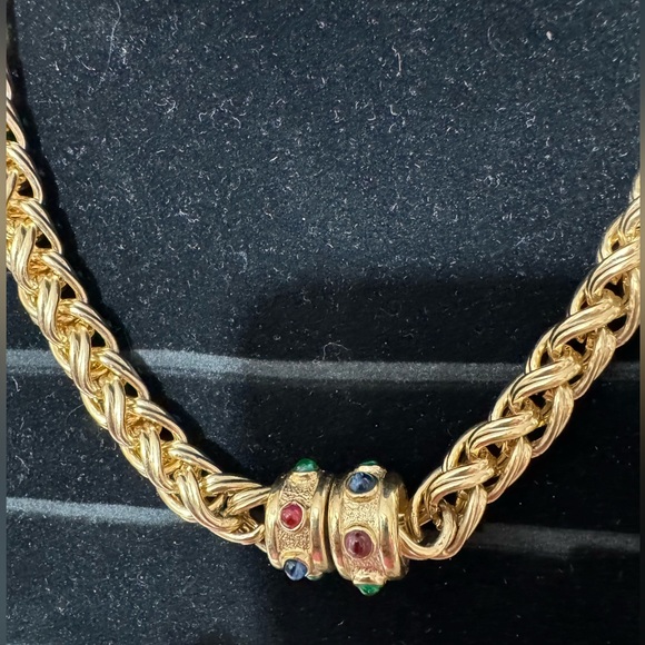 SOLD Stocko Chunky Chain Short Necklace & Bracelet Matching Set - Picture 2 of 7